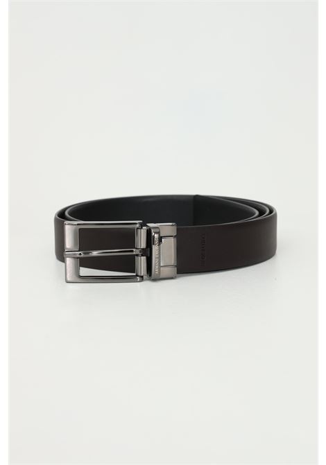 Cintura nera da uomo brand logo ARMANI EXCHANGE | 951060CC23654120